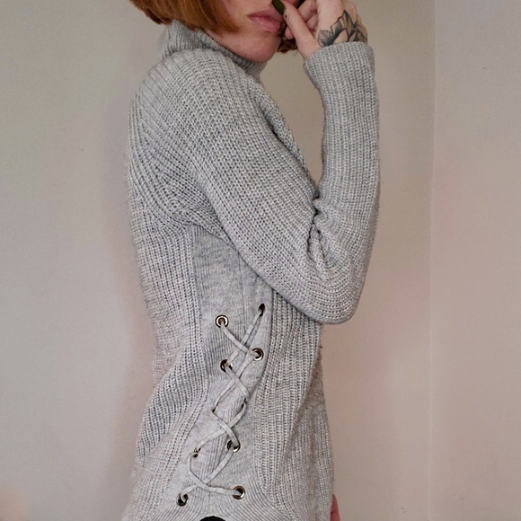 Tricot gris souris - Picture 2 of 5